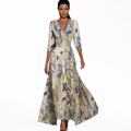 Vestido maxi floral Emilia