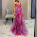 Vestido maxi floral Giselle