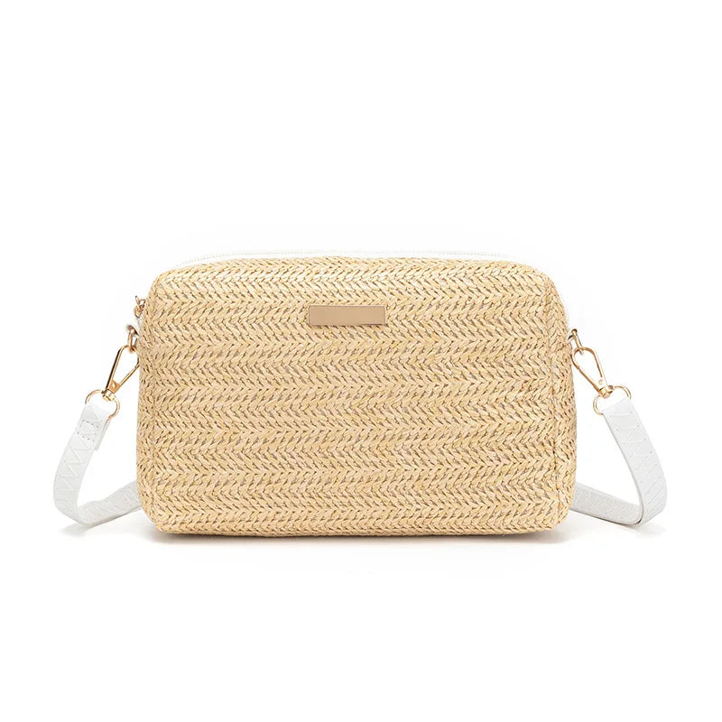 Bolso de color liso de playa ,