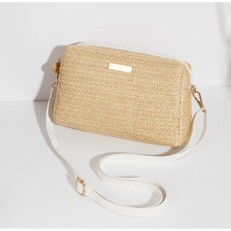 Bolso de color liso de playa ,