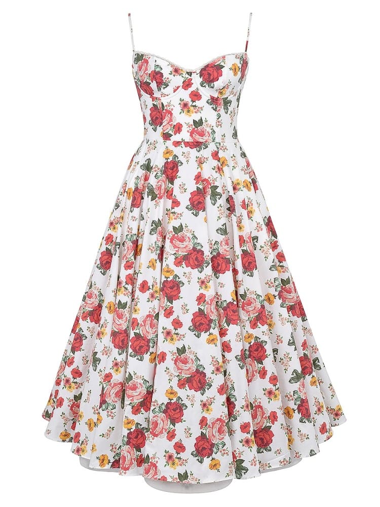 Vestido midi satinado Arielle